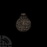 Viking Age Silver Filigree Pendant