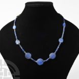 Bactrian Style Lapis Lazuli Bead Necklace