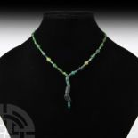 Roman Glass Bead Necklace