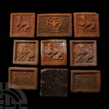 Post Medieval Armorial Ceramic Tile Collection