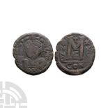 Byzantine Coins - Justinian I - AE Follis