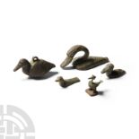 Iron Age Celtic Bronze Bird Collection