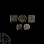 Viking Age Bronze Weight Group