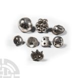Medieval Silver Button Collection