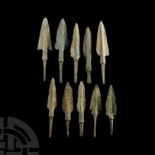 Luristan Bronze Arrowhead