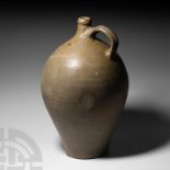 Large Post Medieval Glazed Ceramic Vessel