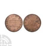 World Tokens - St Helena and Ascension - Dickson and Taylor - Halfpenny Token