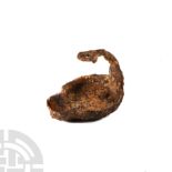 'The Ousden' Roman Iron Hanging Oil Lamp