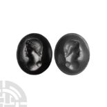 Intaglio Gemstone with Bust