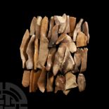 Stone Age Flint Knife Group