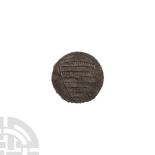 Medieval Thames Pewter Bifacial Wine Tavern Token