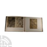 WWI Aerial Reconnaissance Photograph Album