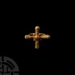 Byzantine Gold Ring with Cross