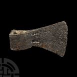 Medieval Iron Axehead