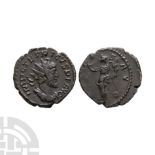 Ancient Roman Imperial Coins - Tetricus I - Victory AE Antoninianus