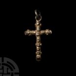 Post Medieval Silver-Gilt Cross Pendant