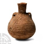 Holy Land Red Painted Pottery Amphoriskos