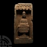 Chinese Wei Ceramic Buddha Brick