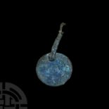 Post Medieval Bronze Nuremberg Jetton Pendant