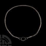 Viking Age Silver Chain Necklace