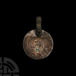 Viking Plundered Silver Coin Pendant