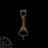 Viking Bronze Casket Key