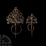 Post Medieval Silver Penannular Brooch Group