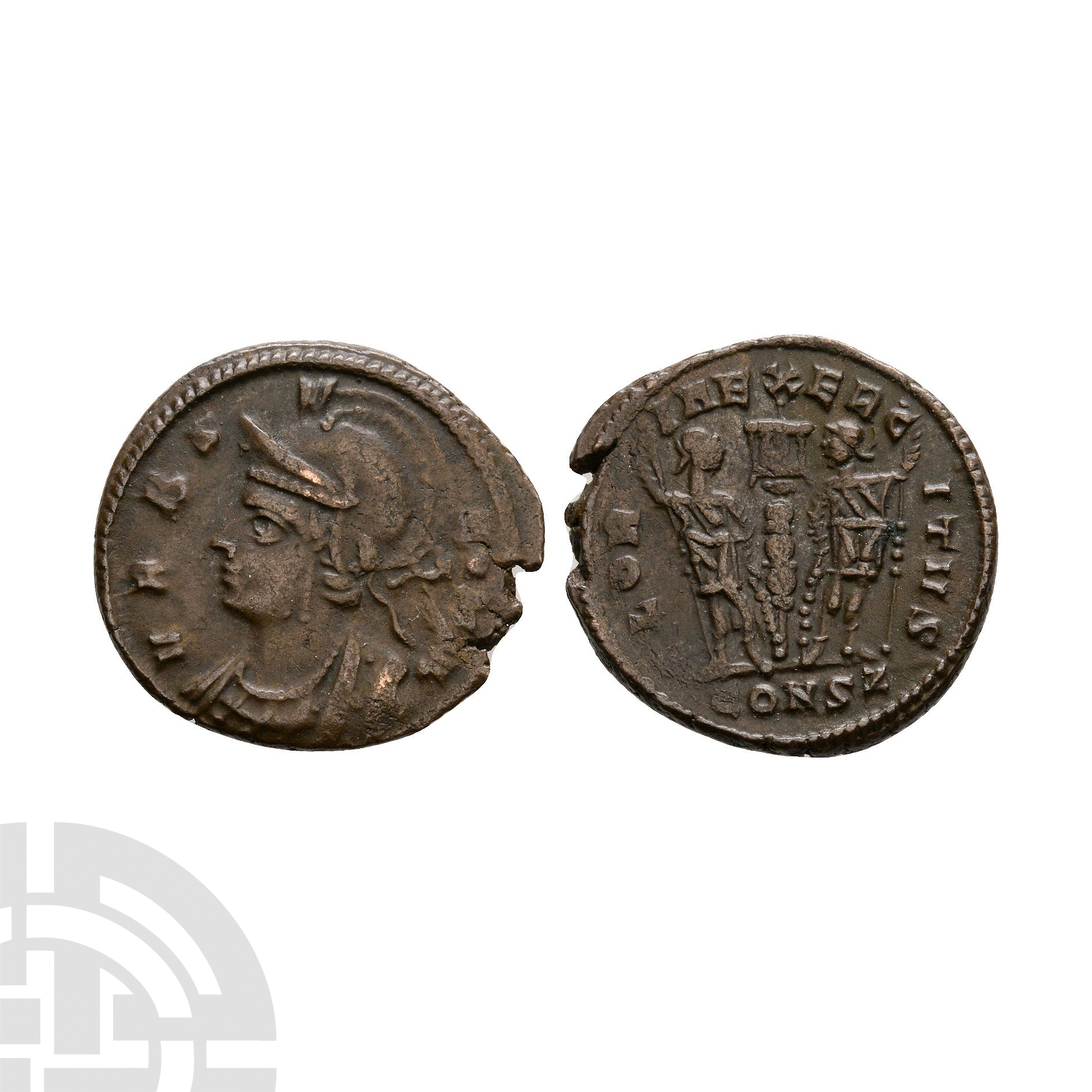 Ancient Roman Imperial Coins - Constantine I Period - Urbs Roma Commemorative Bronze