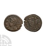 Ancient Roman Imperial Coins - Constantine I Period - Urbs Roma Commemorative Bronze