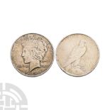 World Coins - USA - 1934 D - Peace Dollar