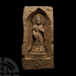 Chinese Wei Ceramic Buddha Brick