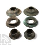 Roman Bronze Chariot Wheel Hub Group