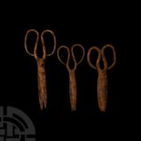 Medieval Iron Scissors Group