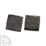 Coin Weights - James I - Spur Ryal XVI Shillings VI Pence - Verified Coin Weight