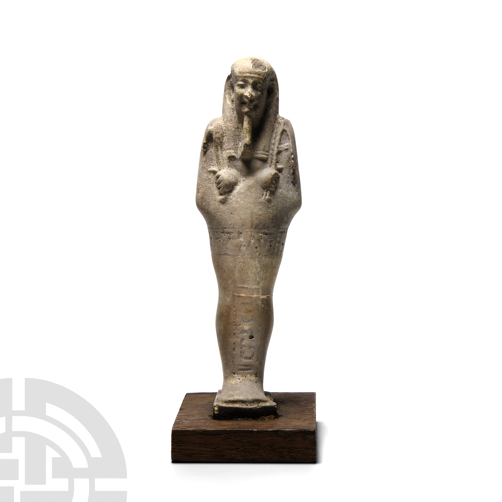 Large Egyptian Glazed Hieroglyphic Shabti