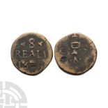 World Coin Weights - Spain - 1609 - 8 Reals Weight