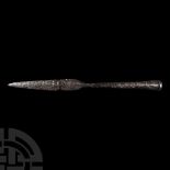 Massive Viking Age Finno-Ugrian Spearhead