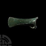 British Bronze Age Looped and Socketted Axehead