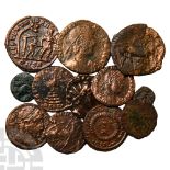 Ancient Roman Imperial Coins - Tetricus I to Julian - Mixed Bronzes [12]