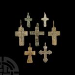 Post Medieval Bronze Cross Pendant Collection