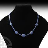 Bactrian Style Lapis Lazuli Bead Necklace