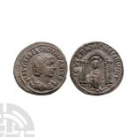 Ancient Roman Provincial Coins - Otacilia Severa - Nisibis - Shrine Bronze