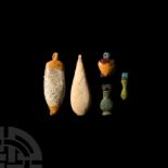 Egyptian Faience Amulet Group