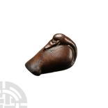 Neo-Babylonian Haematite Duck Weight