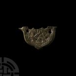 Viking Age Bronze Jellinge Sword Scabbard Chape