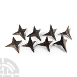 Medieval Iron Anti-Cavalry Caltrop Group