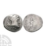 Ancient Greek Coins - Macedonia - Alexander III (the Great) - Countermarked AR Tetradrachm