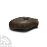 Stone Age Polished Boat-Shaped Axehead