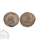 Ancient Roman Imperial Coins - Postumus - Victory AR Antoninianus