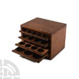 Cabinets and Accessories - Swann Wood Coin Cabinet